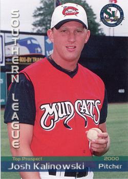 2000 Grandstand Southern League Top Prospects #NNO Josh Kalinowski Front