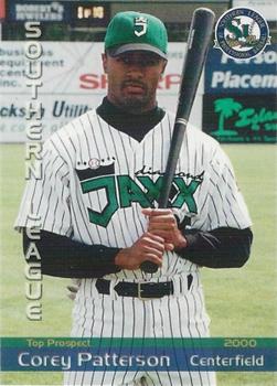 2000 Grandstand Southern League Top Prospects #NNO Corey Patterson Front