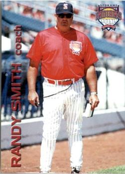 2000 Grandstand Spokane Indians #NNO Randy Smith Front