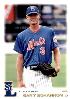2000 Grandstand St. Lucie Mets #NNO Gary Bohannon Front