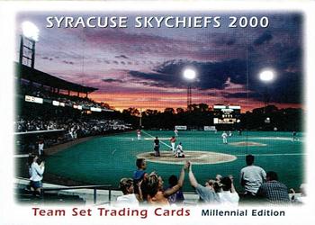 2000 Grandstand Syracuse SkyChiefs #NNO Team CL Front