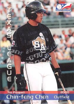 2000 Grandstand Texas League Top Prospects #NNO Chin-Feng Chen Front