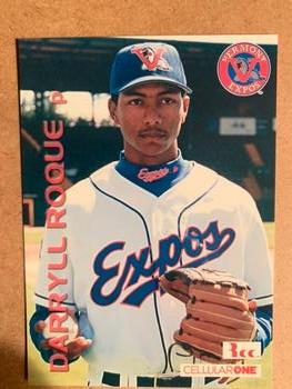2000 Grandstand Vermont Expos #NNO Darryl Roque Front