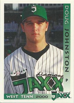 2000 Grandstand West Tenn Diamond Jaxx #NNO Doug Johnston Front