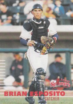 2000 Multi-Ad Lowell Spinners #6 Brian Esposito Front