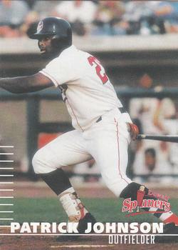 2000 Multi-Ad Lowell Spinners #15 Patrick Johnson Front