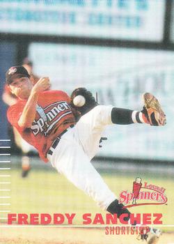 2000 Multi-Ad Lowell Spinners #12 Freddy Sanchez Front