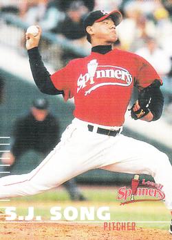 2000 Multi-Ad Lowell Spinners #23 Seung Song Front