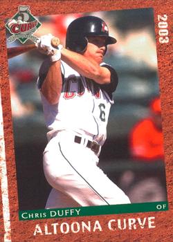 2003 Grandstand Altoona Curve #NNO Chris Duffy Front