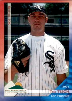2003 Grandstand Appalachian League Top Prospects #NNO Tim Tisch Front