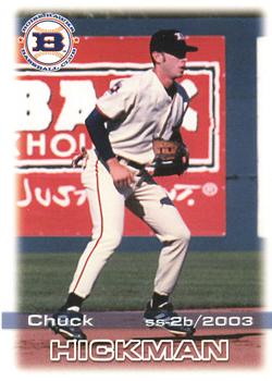 2003 Grandstand Boise Hawks #NNO Chuck Hickman Front