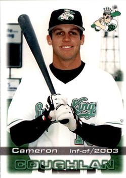 2003 Grandstand Clinton LumberKings #NNO Cameron Coughlan Front