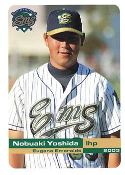 2003 Grandstand Eugene Emeralds #NNO Nobuaki Yoshida Front
