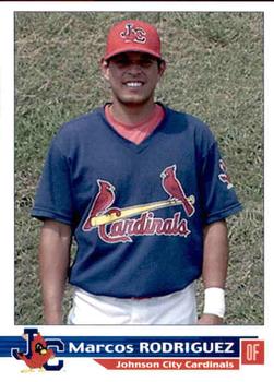2003 Grandstand Johnson City Cardinals #2 Marcos Rodriguez Front