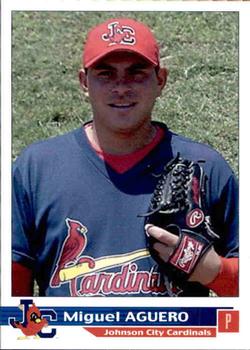 2003 Grandstand Johnson City Cardinals #5 Miguel Aguero Front