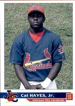 2003 Grandstand Johnson City Cardinals #12 Cal Hayes Jr. Front