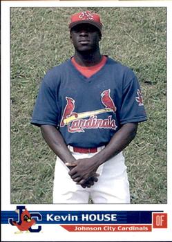 2003 Grandstand Johnson City Cardinals #15 Kevin House Front