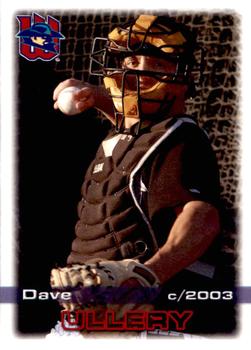2003 Grandstand Wichita Wranglers #19 Dave Ullery Front