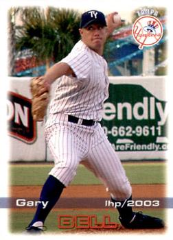 2003 Grandstand Tampa Yankees #NNO Gary Bell Front