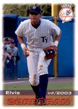 2003 Grandstand Tampa Yankees #NNO Elvis Corporan Front