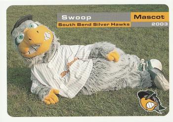 2003 Grandstand South Bend Silver Hawks #NNO Swoop Front