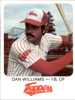 1981 Red Rooster Edmonton Trappers #3 Dan Williams Front