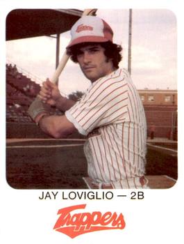 1981 Red Rooster Edmonton Trappers #23 Jay Loviglio Front