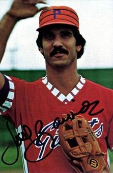 1981 Valley National Bank Phoenix Giants #12 Jose Barrios Front
