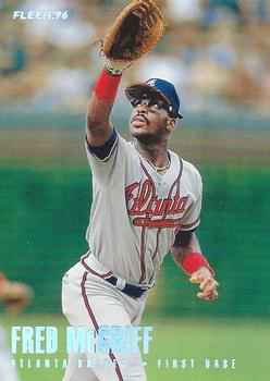 1996 Fleer - Tiffany #300 Fred McGriff Front