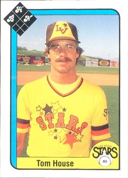 1983 Baseball Hobby News Las Vegas Stars #NNO Tom House Front