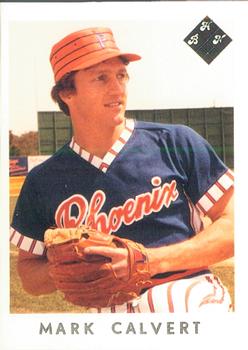 1983 Baseball Hobby News Phoenix Giants #2 Mark Calvert Front