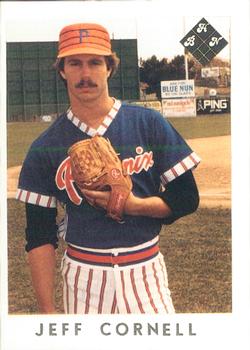 1983 Baseball Hobby News Phoenix Giants #7 Jeff Cornell Front