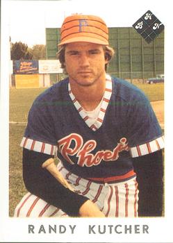 1983 Baseball Hobby News Phoenix Giants #15 Randy Kutcher Front