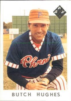 1983 Baseball Hobby News Phoenix Giants #18 Butch Hughes Front