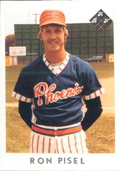 1983 Baseball Hobby News Phoenix Giants #19 Ron Pisel Front