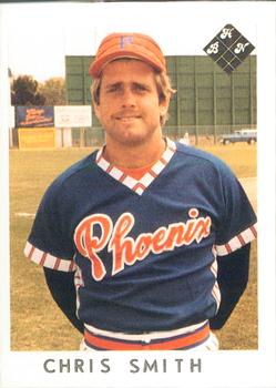 1983 Baseball Hobby News Phoenix Giants #22 Chris Smith Front