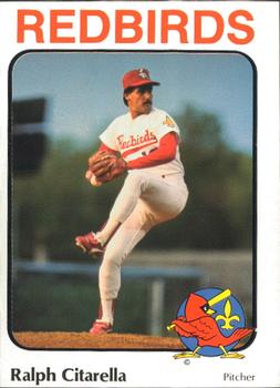 1984 Riley's Sports Gallery Louisville Redbirds #16 Ralph Citarella Front