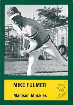 1984 Madison Muskies #6 Mike Fulmer Front