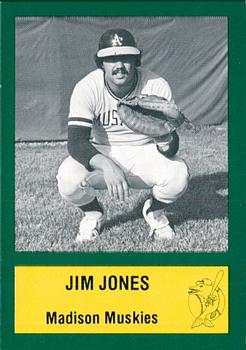 1984 Madison Muskies #12 Jim Jones Front