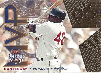 1996 Leaf - All-Star Game MVP Contenders Gold Exchange #7 Mo Vaughn Front