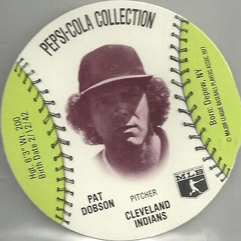1977 Pepsi-Cola Collection Glove Discs #NNO Pat Dobson Front