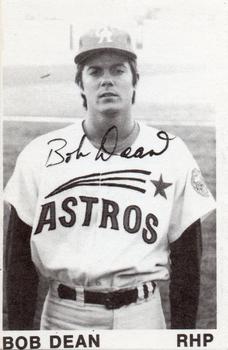 1973 TCMA Cedar Rapids Astros #5 Bob Dean Front