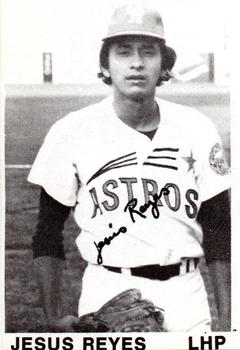 1973 TCMA Cedar Rapids Astros #8 Jesus Reyes Front
