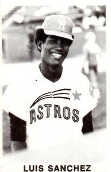 1973 TCMA Cedar Rapids Astros #15 Luis Sanchez Front
