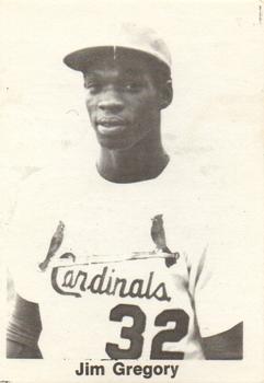 1972 TCMA Cedar Rapids Cardinals #7 Jim Gregory Front