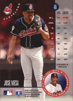 1996 Leaf - Press Proofs Bronze #46 Jose Mesa Back
