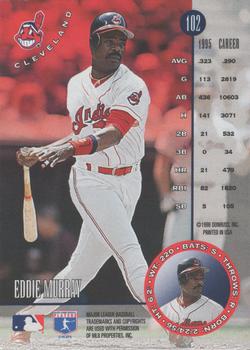 1996 Leaf - Press Proofs Bronze #102 Eddie Murray Back