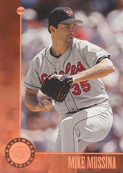 1996 Leaf - Press Proofs Bronze #191 Mike Mussina Front