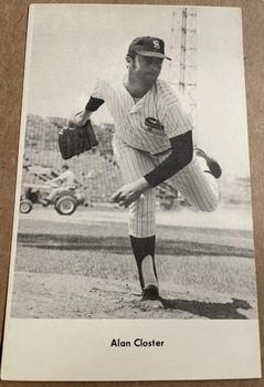 1971 Jeff Morey Syracuse Chiefs Postcards #NNO Alan Closter Front