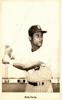 1971 Jeff Morey Syracuse Chiefs Postcards #NNO Rusty Torres Front